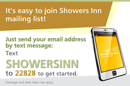 Showers Inn steet map